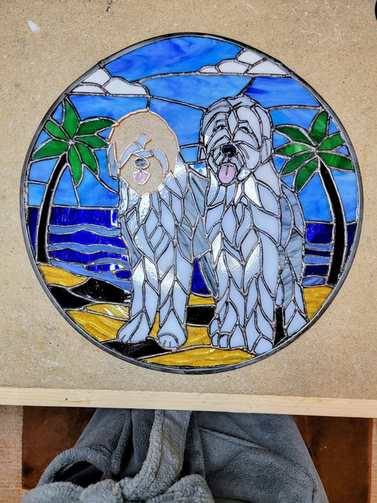 Stained Glass Dream Catcher