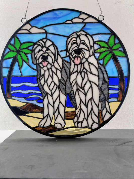 Stained Glass Dream Catcher