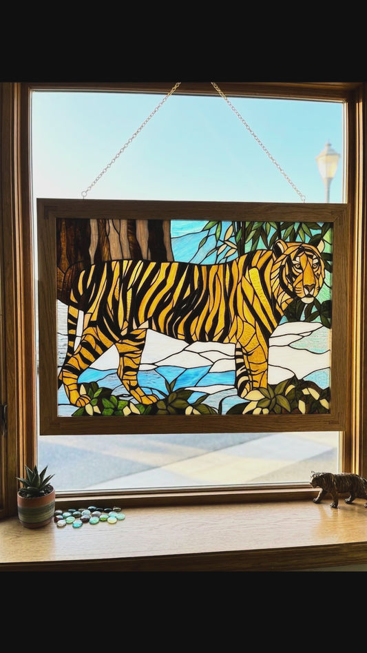 Stained Glass Panel
